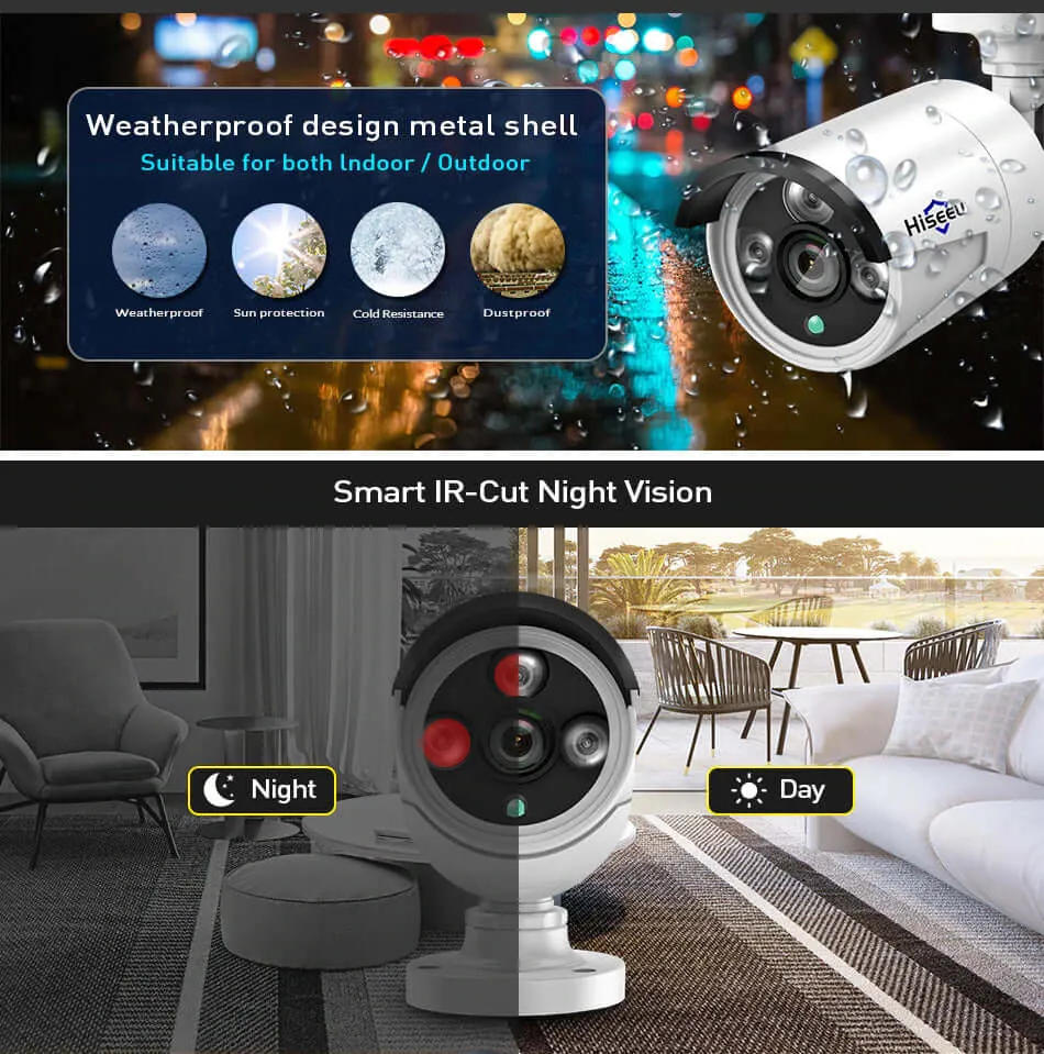 Wireless CCTV Security Camera System